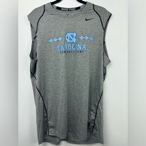 Nike Dri-Fit Pre-Season Football North Carolina tank top size XL